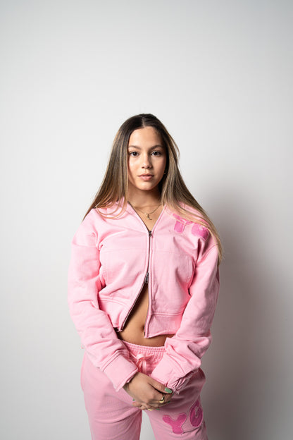 DEVOTED PINK HOODIE